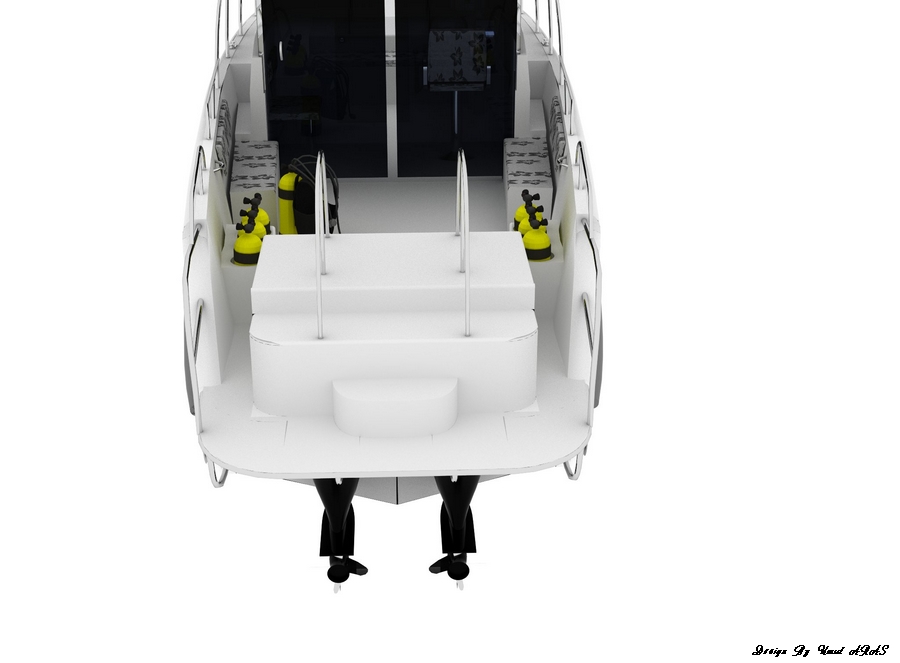 Diving 35-Pilot Cabin görsel 2