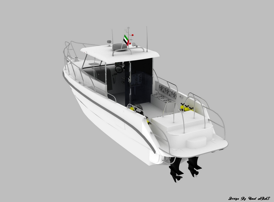 Diving 35-Pilot Cabin görsel 6