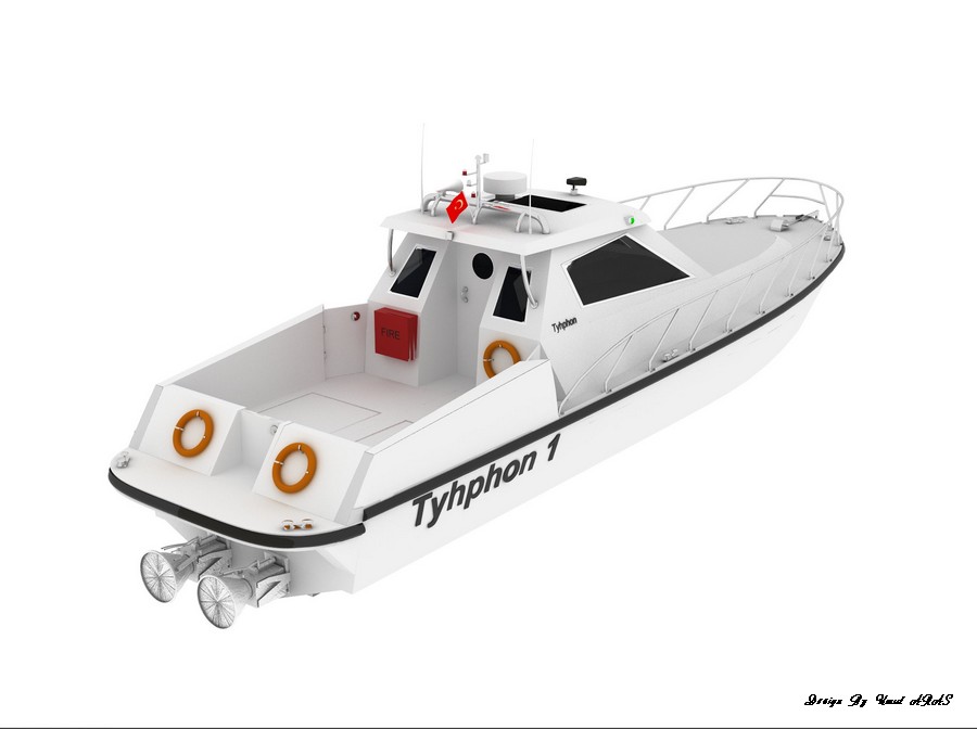 Thyphon 49 - Sport tekne tasarımı